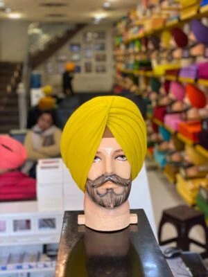Golden Green Turban