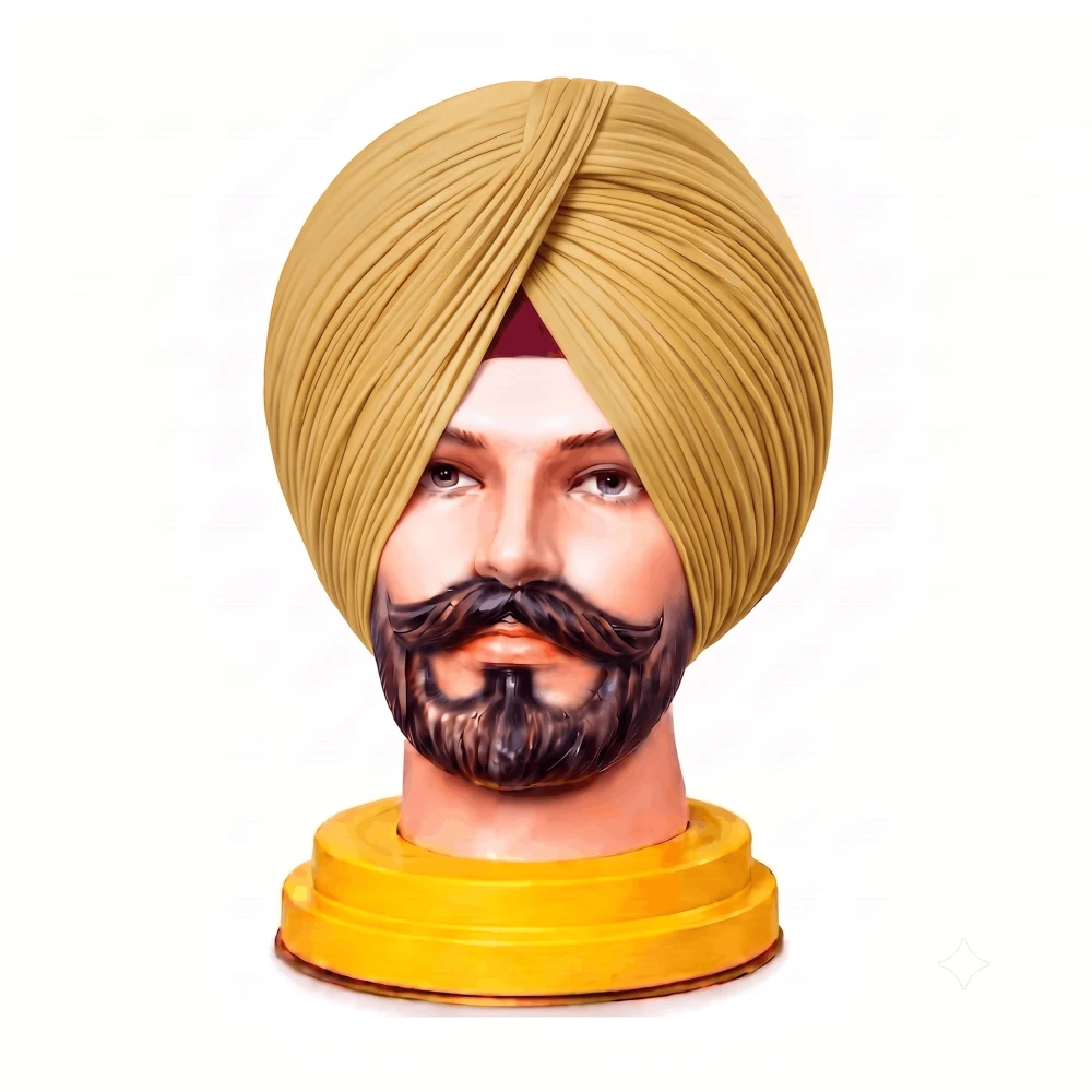 Golden Khaki Turban